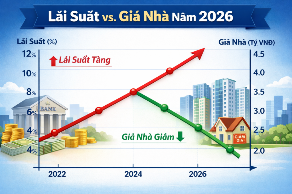 Tác động của lãi suất ngân hàng đến giá căn hộ Vinhomes Ocean Park 1,2,3