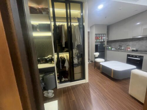 Cho thuê căn hộ 1PN+1 H1 Masteri Waterfront Ocean Park tầng trung, view thoáng, full nội thất đẹp