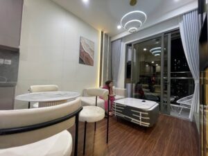 Cho thuê căn hộ 1PN+1 H1 Masteri Waterfront Ocean Park tầng trung, view thoáng, full nội thất đẹp