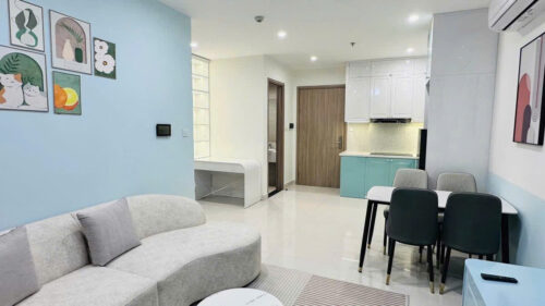 Cho thuê căn hộ 1PN+1 S1.12 Vinhomes Ocean Park view biệt thự