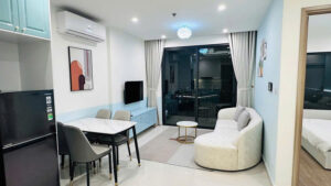 Cho thuê căn hộ 1PN+1 S1.12 Vinhomes Ocean Park view biệt thự