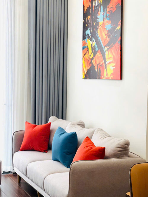 Cho thuê căn hộ 2PN H1 Masteri Waterfront Ocean Park full nội thất