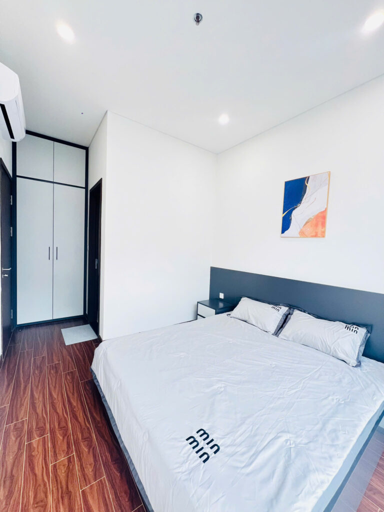 Cho thuê căn hộ 2PN 2WC H1 Masteri Waterfront Ocean Park tầng cao, full nội thất