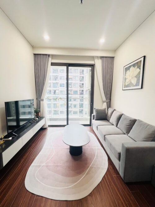 Cho thuê căn hộ 2PN 2WC H1 Masteri Waterfront Ocean Park tầng cao, full nội thất