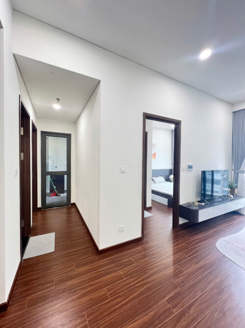 Cho thuê căn hộ 2PN 2WC H1 Masteri Waterfront Ocean Park tầng cao, full nội thất