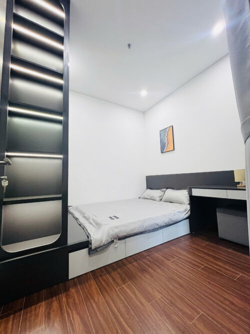 Cho thuê căn hộ 2PN 2WC H1 Masteri Waterfront Ocean Park tầng cao, full nội thất