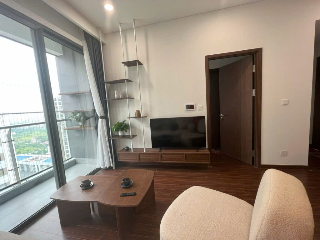 Cho thuê căn hộ 2PN+2WC tòa M1 Vinhomes Ocean Park full nội thất