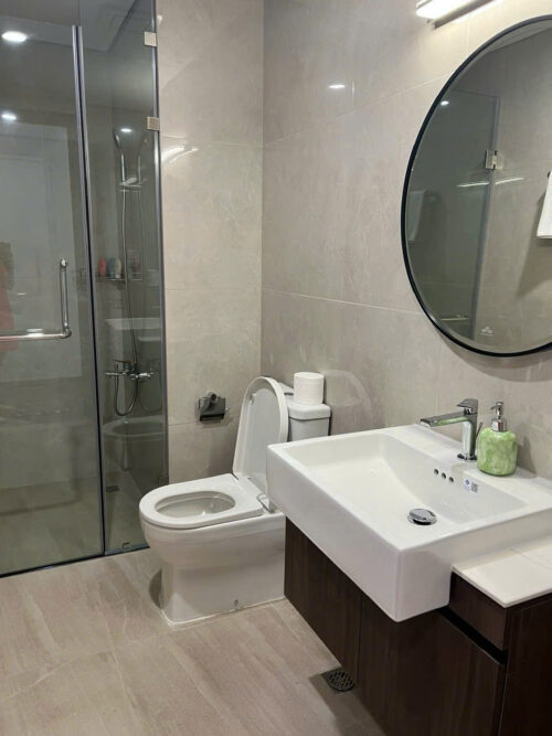 Cho thuê căn hộ 2PN+2WC tòa M1 Vinhomes Ocean Park full nội thất