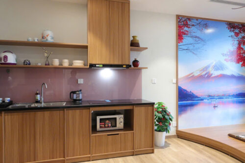 Thuê homestay 2PN tầng cao view hồ tại L2 Landmark Ecopark