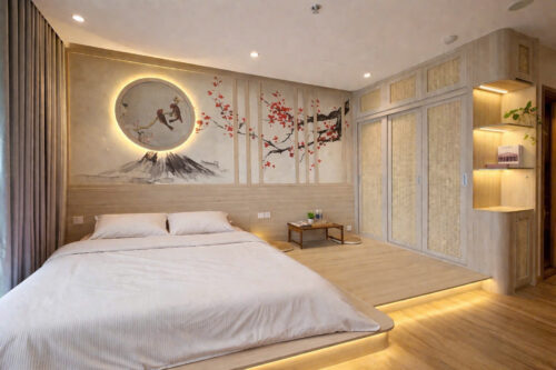 Homestay Landmark Ecopark L2 tầng cao view đẹp