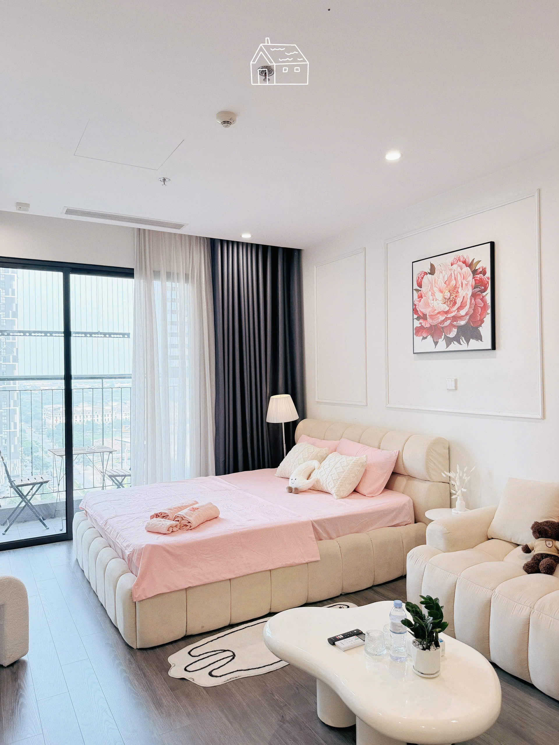 Thuê phòng Ocean Park qua đêm giá tốt, sạch đẹp, full nội thất