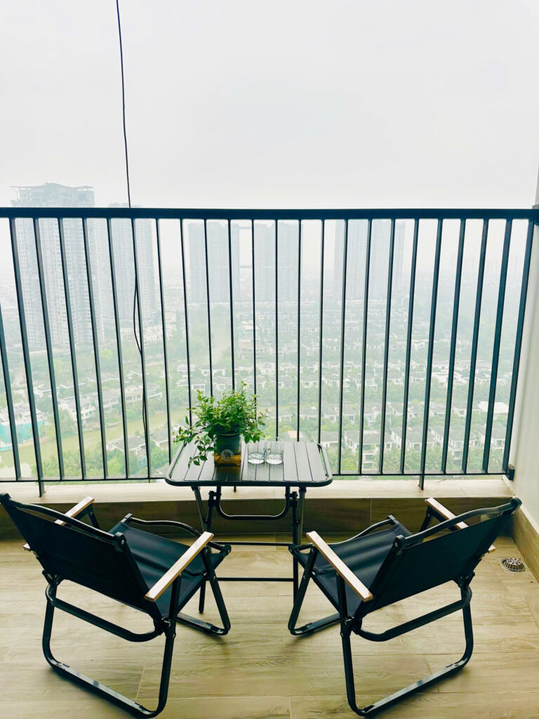 Homestay Sky Forest Ecopark 2 phòng ngủ view công viên