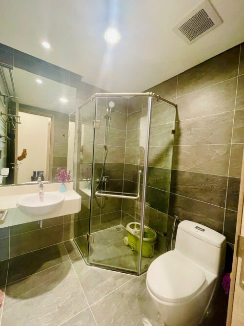 Homestay Sky Forest Ecopark SF1 2 phòng ngủ 2 vệ sinh tầng trung
