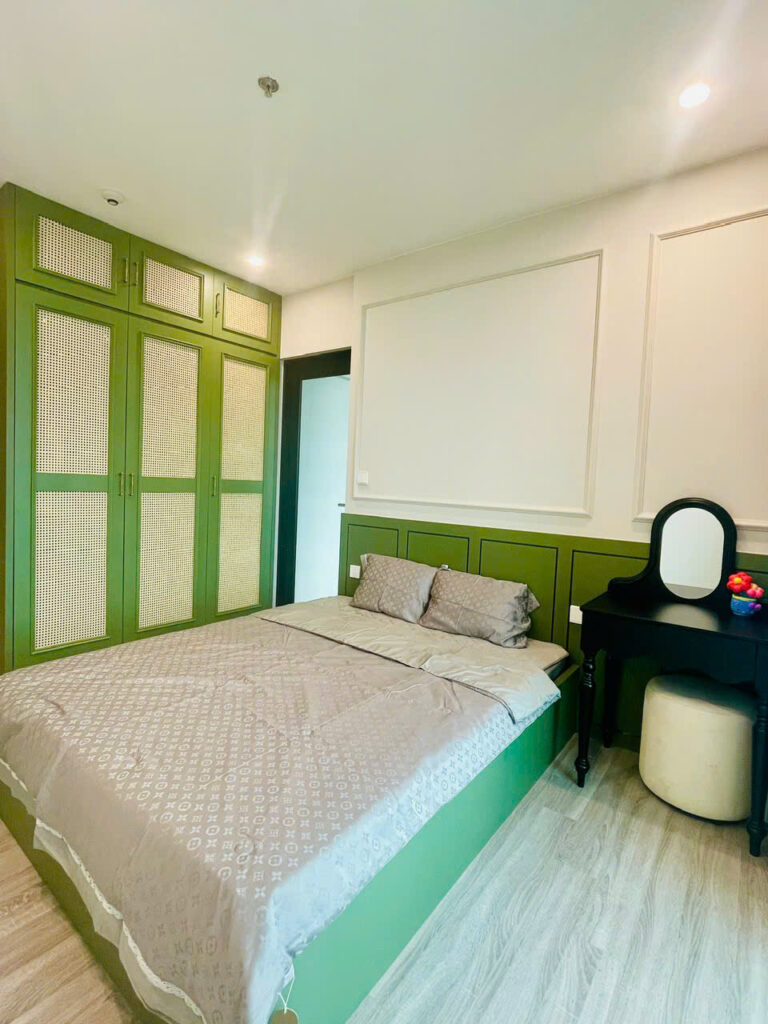 Homestay Sky Forest Ecopark SF1 2 phòng ngủ 2 vệ sinh tầng trung