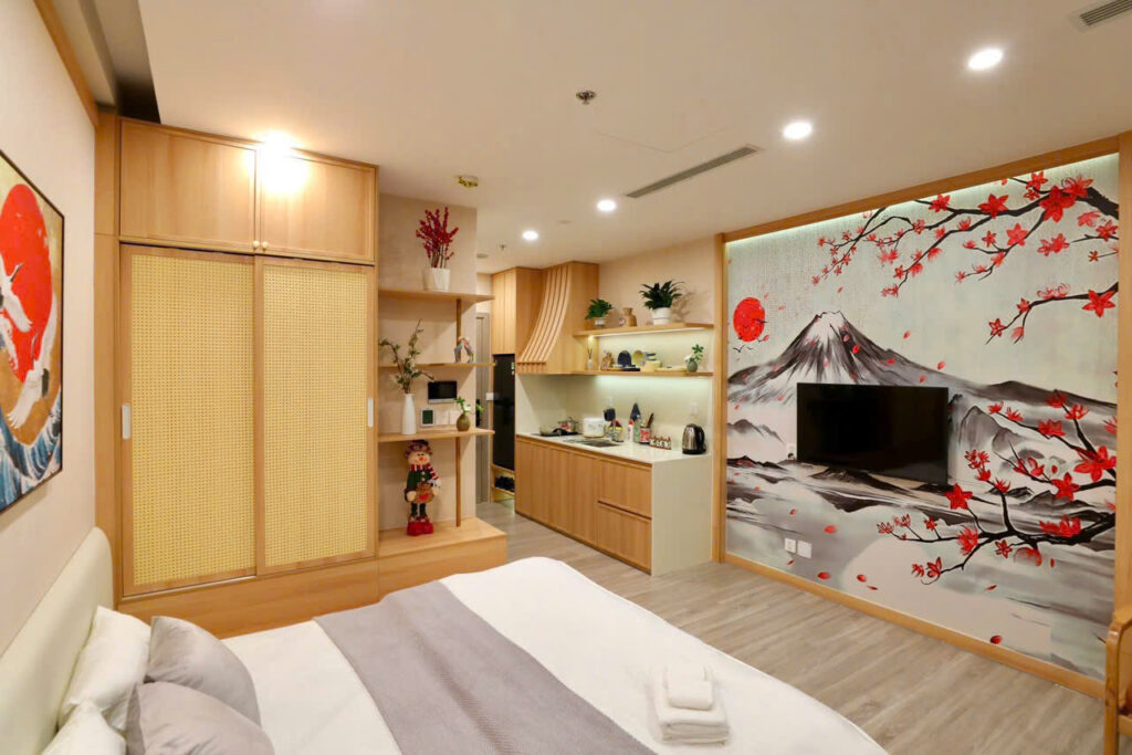 Homestay studio Sky Forest SF1 Ecopark giá tốt cho couple