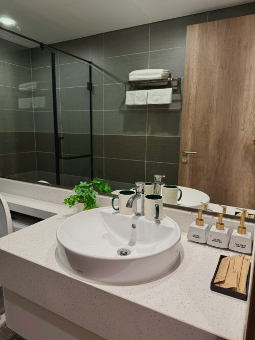 Homestay Swanlake Onsen Ecopark R1 tầng cao view hồ Thiên Nga