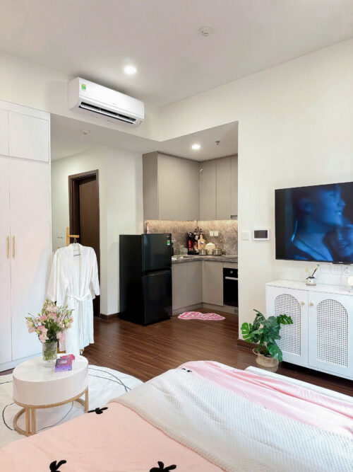 Homestay Studio H2 Masteri Waterfront full nội thất