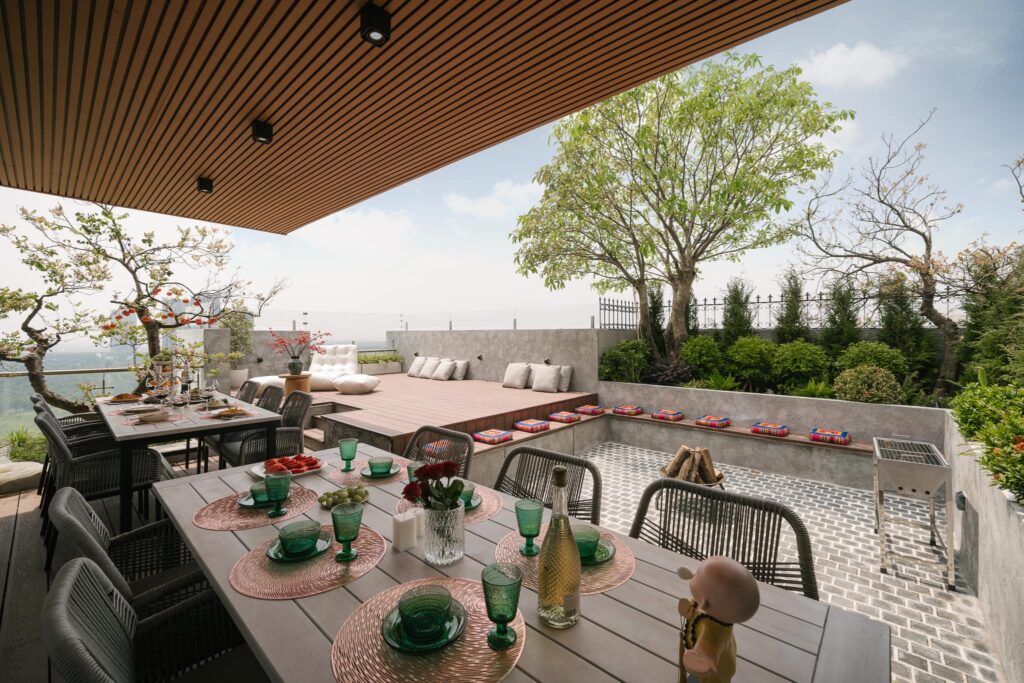 Homestay Penthouse Ecopark – Sky Villa Trên Không View Hồ Thiên Nga Đẹp Nhất