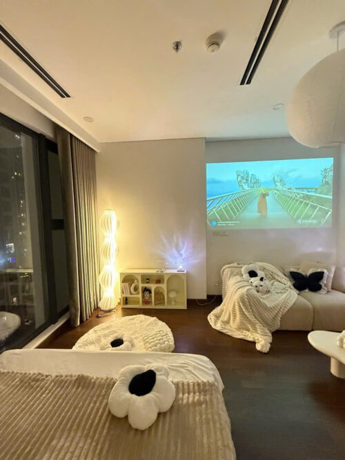 Homestay Masteri West Heights tòa A tầng trung không gian cozy