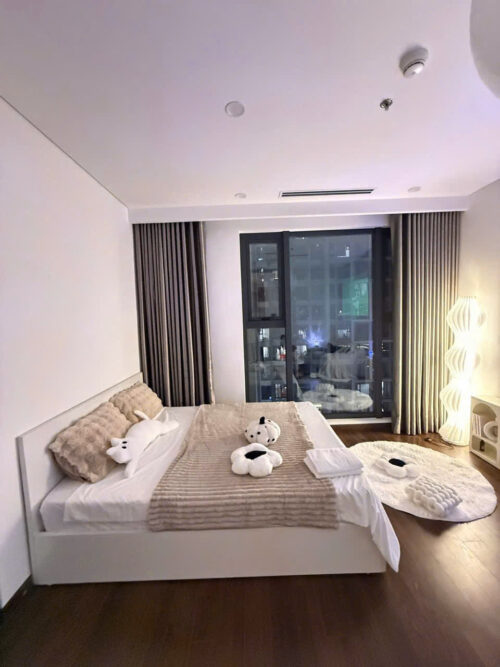 Homestay Masteri West Heights tòa A tầng trung không gian cozy