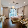 Studio Masteri West Heights tòa A tầng cao full nội thất