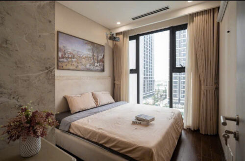 Masteri West Heights view hồ bơi