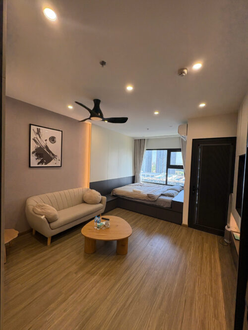 Homestay Sakura Smart City tầng trung