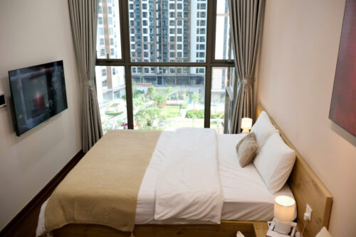 Homestay Studio Toà H1 Masteri Waterfront Ocean Park Tầng Thấp,