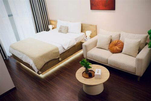 Homestay Studio Toà H1 Masteri Waterfront Ocean Park Tầng Thấp,