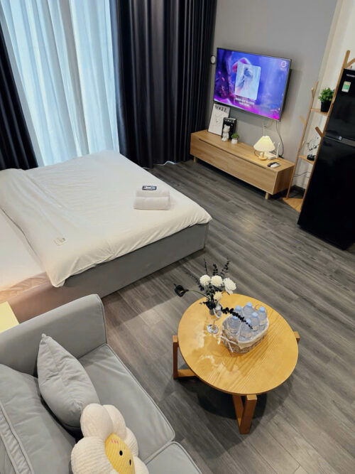 Homestay Studio R1.01 The Zenpark Tầng 22