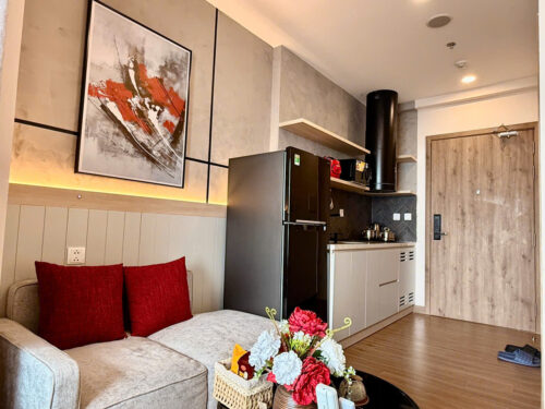 Homestay Studio Sky Oasis S3 Tầng 32 View Thoáng Đẹp