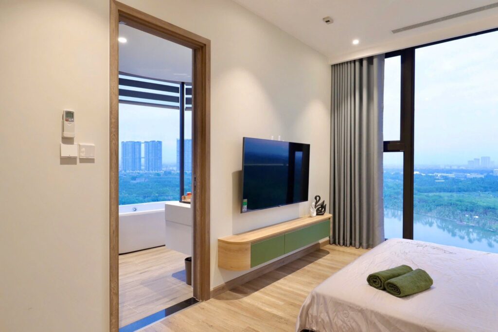 Homestay View Hồ Thiên Nga Ecopark với không gian xanh tầm nhìn đẹp
