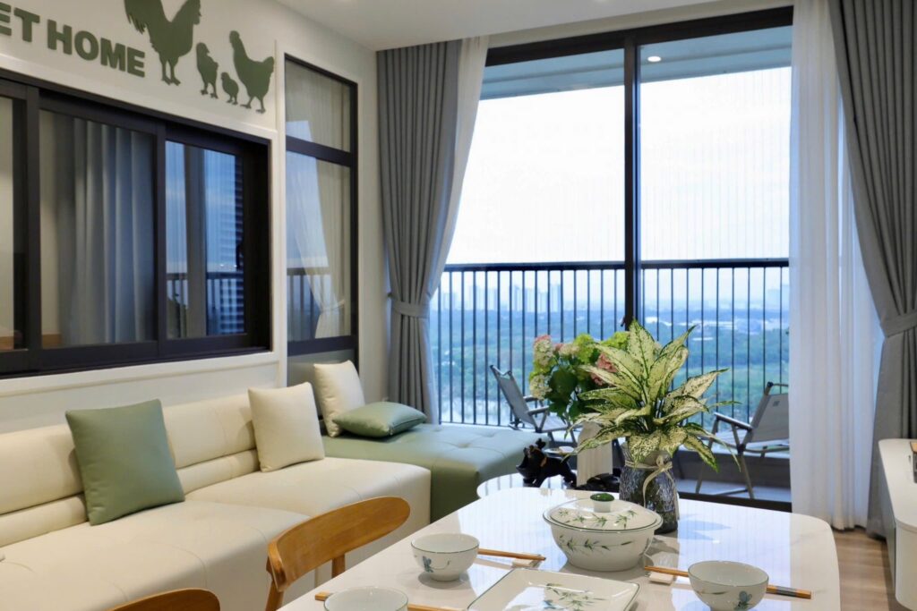Homestay View Hồ Thiên Nga Ecopark với không gian xanh tầm nhìn đẹp