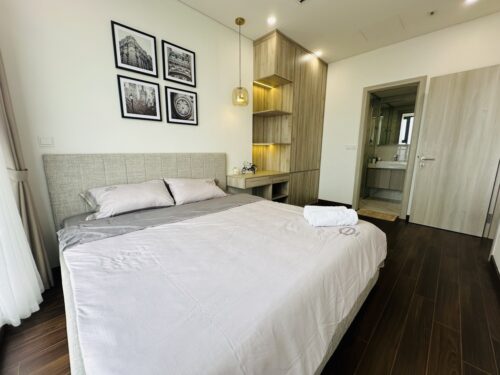 Cho thuê homestay Vinhomes Smart City căn 2PN 2WC tại Masterise West Heights tòa A