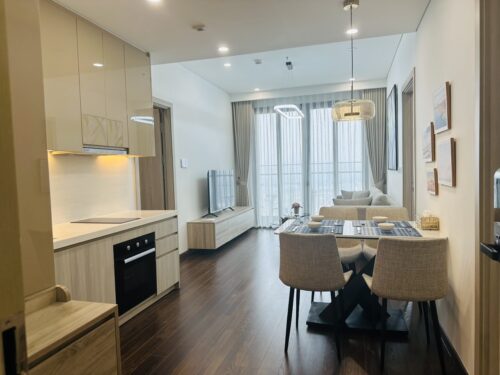 Cho thuê homestay Vinhomes Smart City căn 2PN 2WC tại Masterise West Heights tòa A