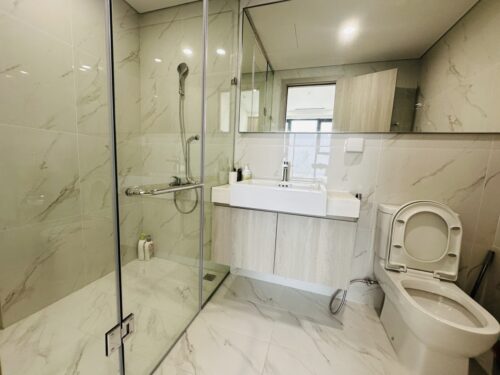 Cho thuê homestay Vinhomes Smart City căn 2PN 2WC tại Masterise West Heights tòa A