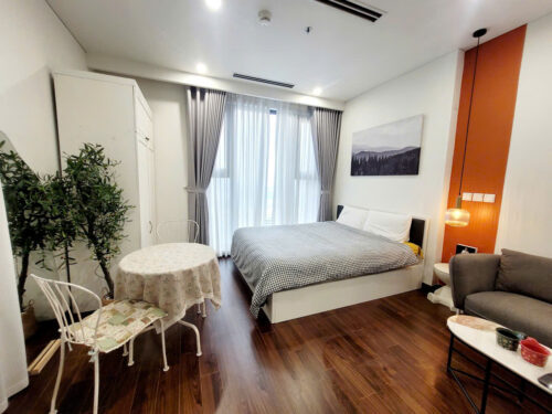 Homestay Masterise West Heights Smart City tòa B tầng cao view nội khu lung linh