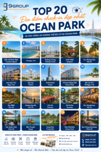 Khám phá 20 địa điểm check-in đẹp nhất tại Ocean Park