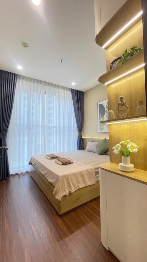 1 Bedroom + 1 Apartment for Rent in Masteri Waterfront H2 | Fully Furnished