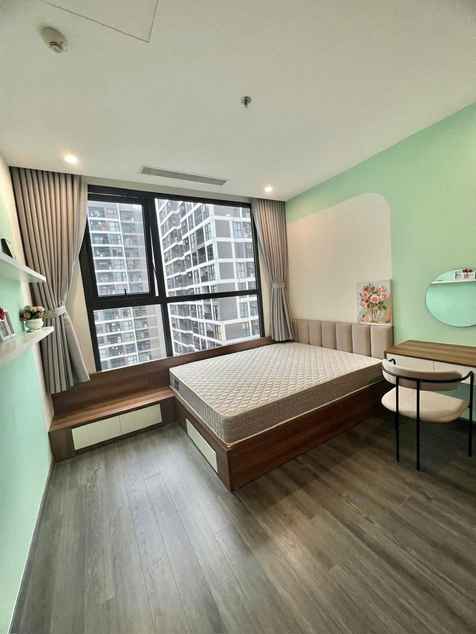 1-bedroom-apartment-for-rent-r1-03-ruby-vinhomes-ocean-park (3) 1 Bedroom + 1 Apartment for Rent in R1.03 Ruby | Fully Furnished