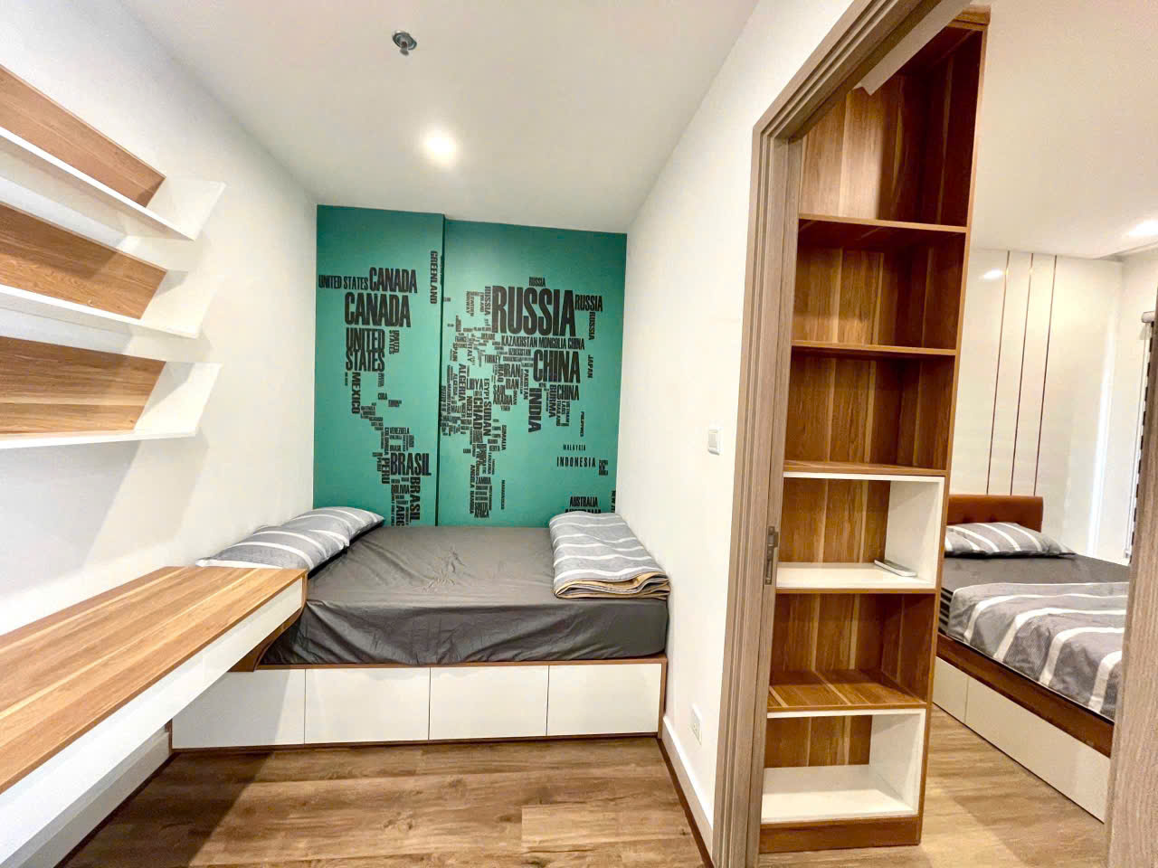 1-bedroom-apartment-for-rent-s1-03-sapphire-1-vinhomes-ocean-park (8) 1 Bedroom + 1 Apartment for Rent in S1.03 Sapphire 1 | Fully Furnished | Vinhomes Ocean Park