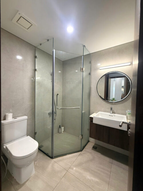 Homestay 2PN Masteri Waterfront M2 Tầng 13 Luxury