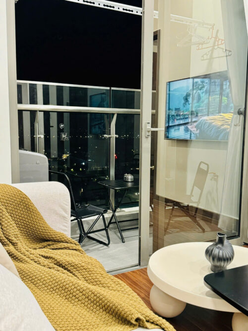 Homestay Masteri Ocean Park 1PN+1 View Biệt Thự Ngọc Trai