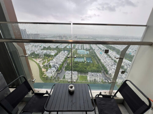 Homestay Masteri Ocean Park 1PN+1 View Biệt Thự Ngọc Trai
