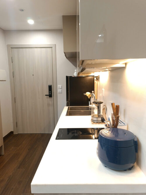 Homestay Masteri West Heights Tòa B Tầng 13 View Hồ Có Máy Chiếu