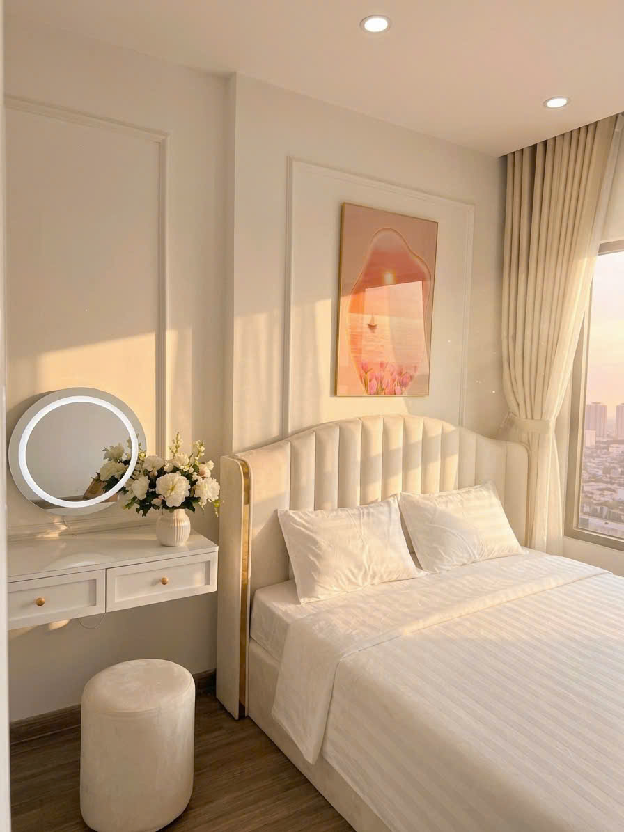 homestay-ocean-park-s2-03-1pn-view-song-2-giuong (2) Homestay Ocean Park S2.03 1PN+1 View Sông | 2 Giường | Nội Thất Luxury