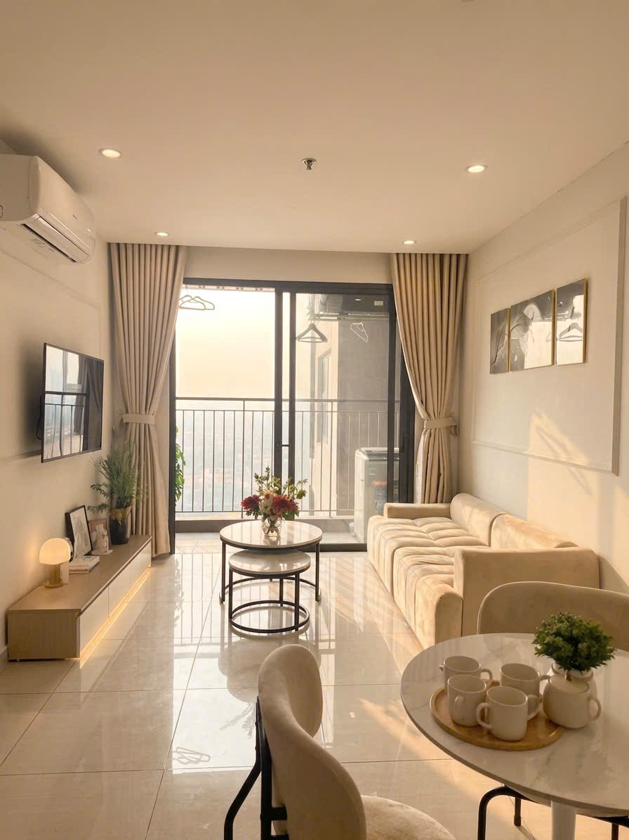homestay-ocean-park-s2-03-1pn-view-song-2-giuong (4) Homestay Ocean Park S2.03 1PN+1 View Sông | 2 Giường | Nội Thất Luxury
