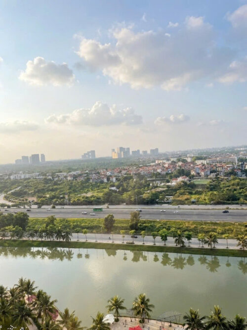 Homestay Ocean Park S2.03 1PN+1 View Sông | 2 Giường | Nội Thất Luxury