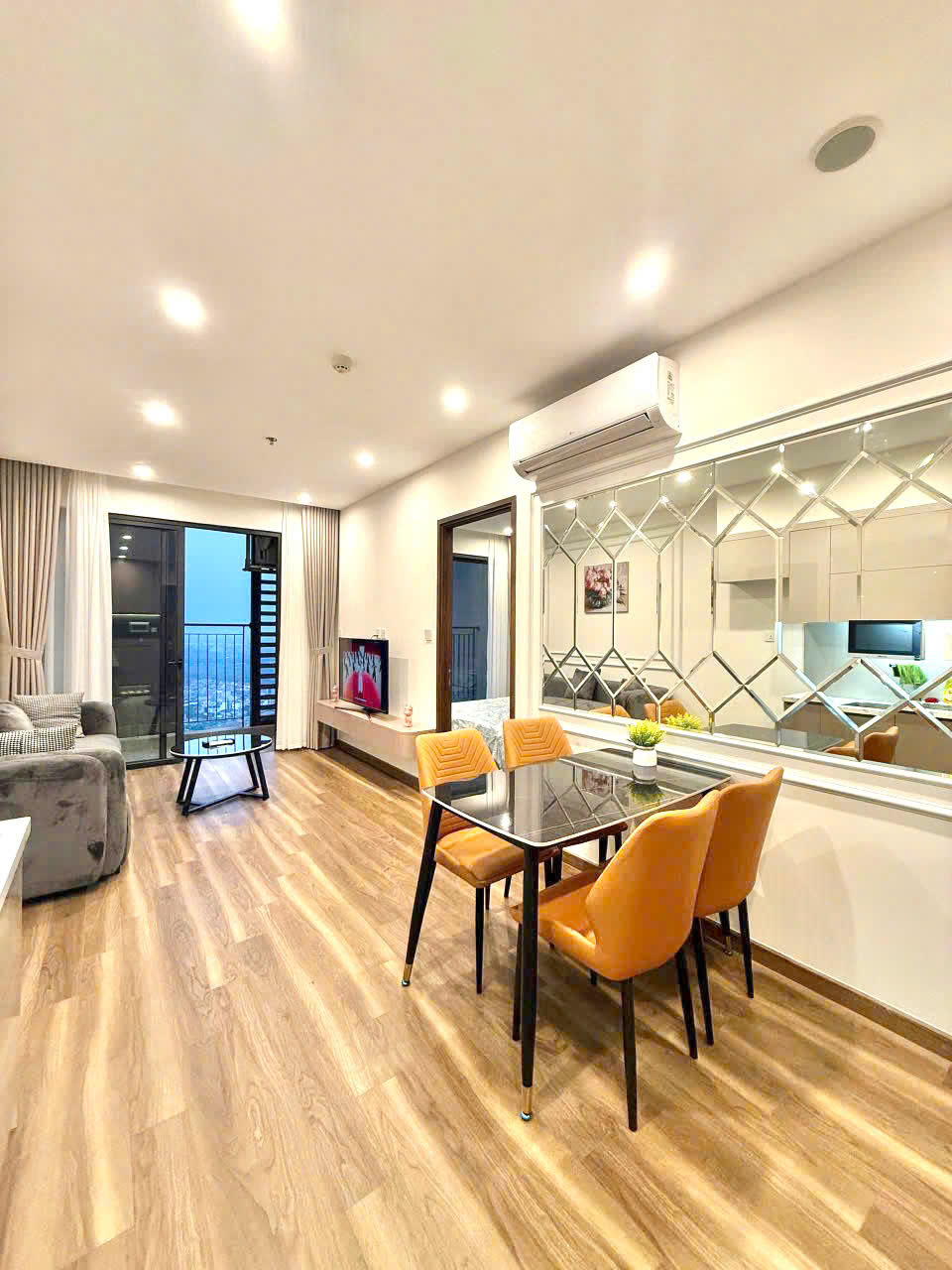 homestay-ocean-park-zr3-1pn-view-song-luxury (4) Homestay Ocean Park ZR3 1 Phòng Ngủ View Sông | Nội Thất Luxury Tone Hồng