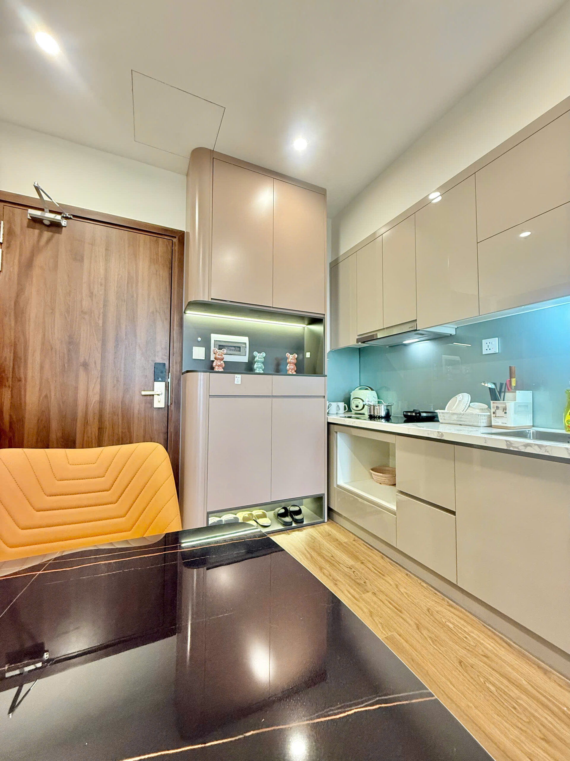 homestay-ocean-park-zr3-1pn-view-song-luxury (5) Homestay Ocean Park ZR3 1 Phòng Ngủ View Sông | Nội Thất Luxury Tone Hồng